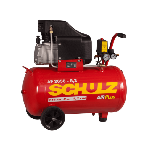 Compresor de aire a pistón 2HP 50 litros Air Plus Schulz AP2050