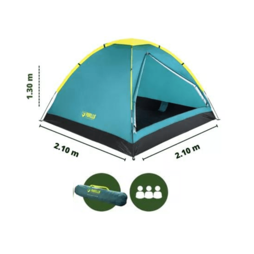 Camping para 3 personas 210x210x130cm Cooldome Pavillo 68085