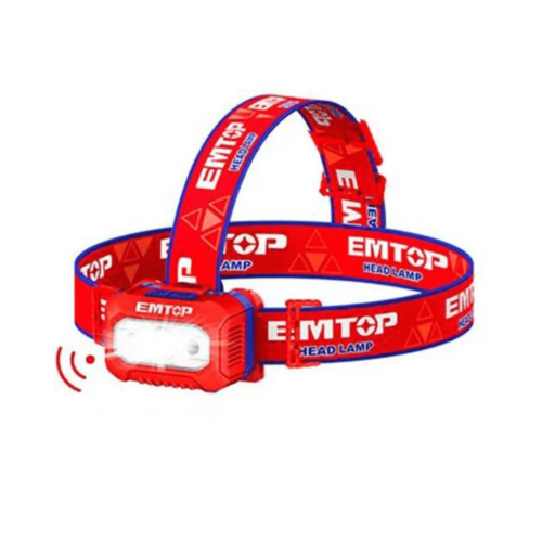 Linterna para casco con sensor de movimiento EMTOP EFLG013AAA8