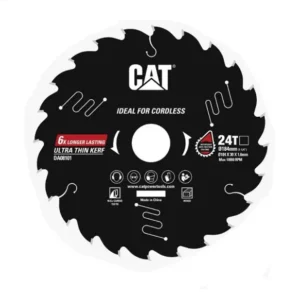 Disco sierra circular multi propósito 24di 7-1/4" CAT DA08201