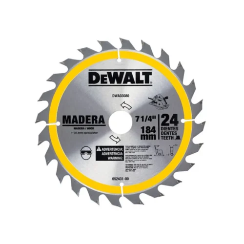 Disco sierra circular p/ madera 7-1/4″ 18di DeWALT DWA03080