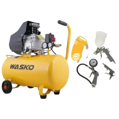 Compresor 40L 2HP + Kit para compresor Wasko